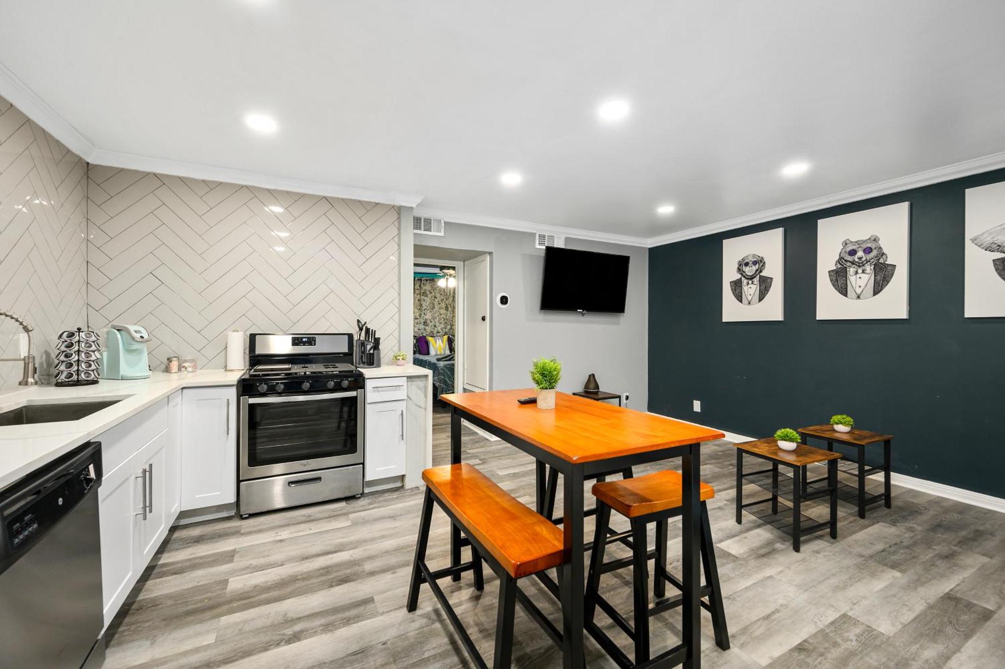 Bright And Modern 1Br Apartment In Central Houston Kültér fotó